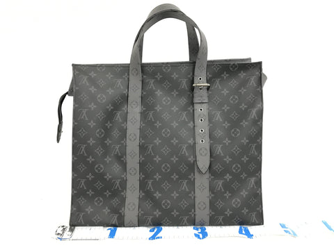 LOUIS VUITTON Monogram Eclipse Cover Zip GM Tote Tote Bag