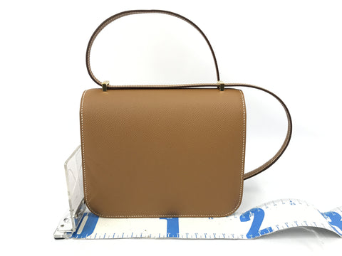 HERMES Constance Epson Gold GP U handbag