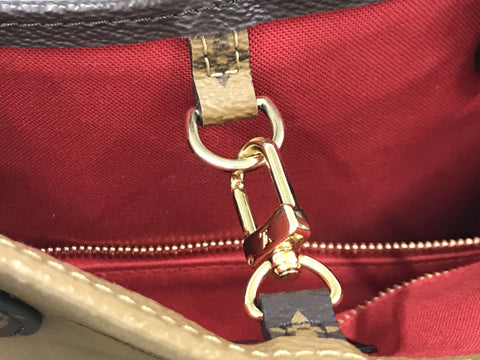 LOUIS VUITTON monogram monogram on the go GM tote bag