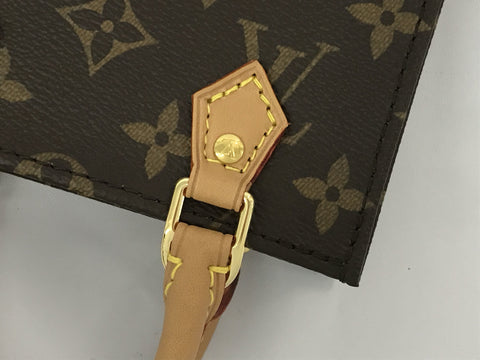 LOUIS VUITTON Monogram Back Petit Sac Plastic Monogram Shoulder Bag
