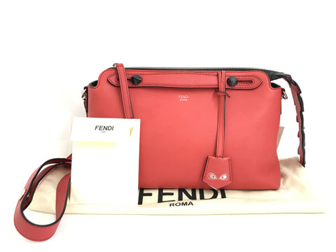 FENDI visor way red Fendi 8BL124 red shoulder bag