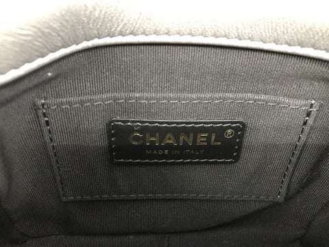 CHANEL CHANEL Minimato Ram Silver GP Shoulder Bag