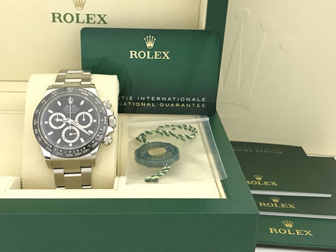 ROLEX 116500LN 7410A899 Black Dial Men's Watch