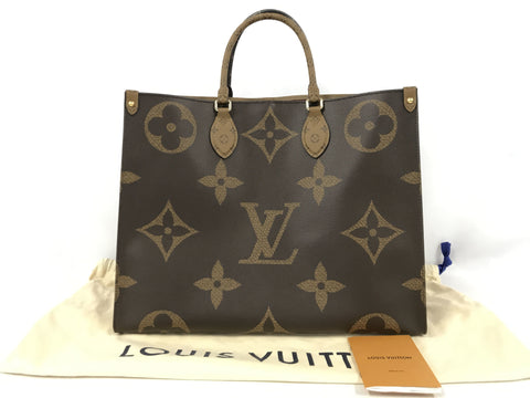 LOUIS VUITTON monogram monogram on the go GM tote bag