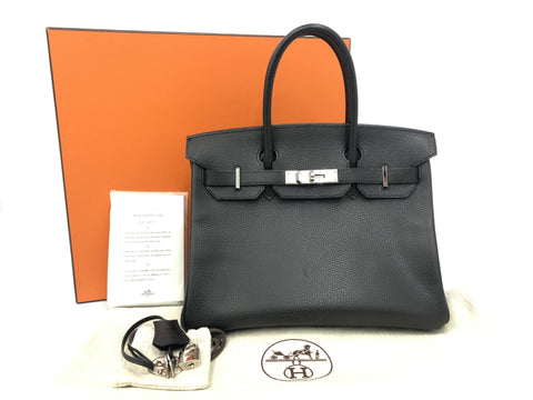 HERMES Birkin Birkin 30 Ardennes □K SV hardware handbag