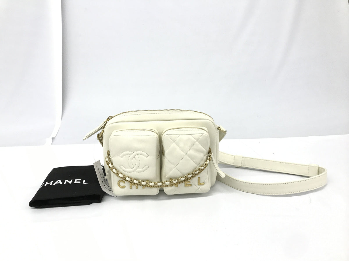 CHANEL matelasse CHANEL matelasse camera bag random serial shoulder bag