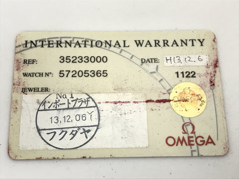 OMEGA Speedmaster Day Date 3523.30.00 Men's Watch