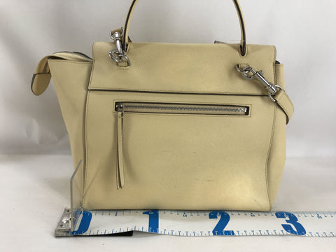 CELINE Celine 2WAY handbag leather beige handbag