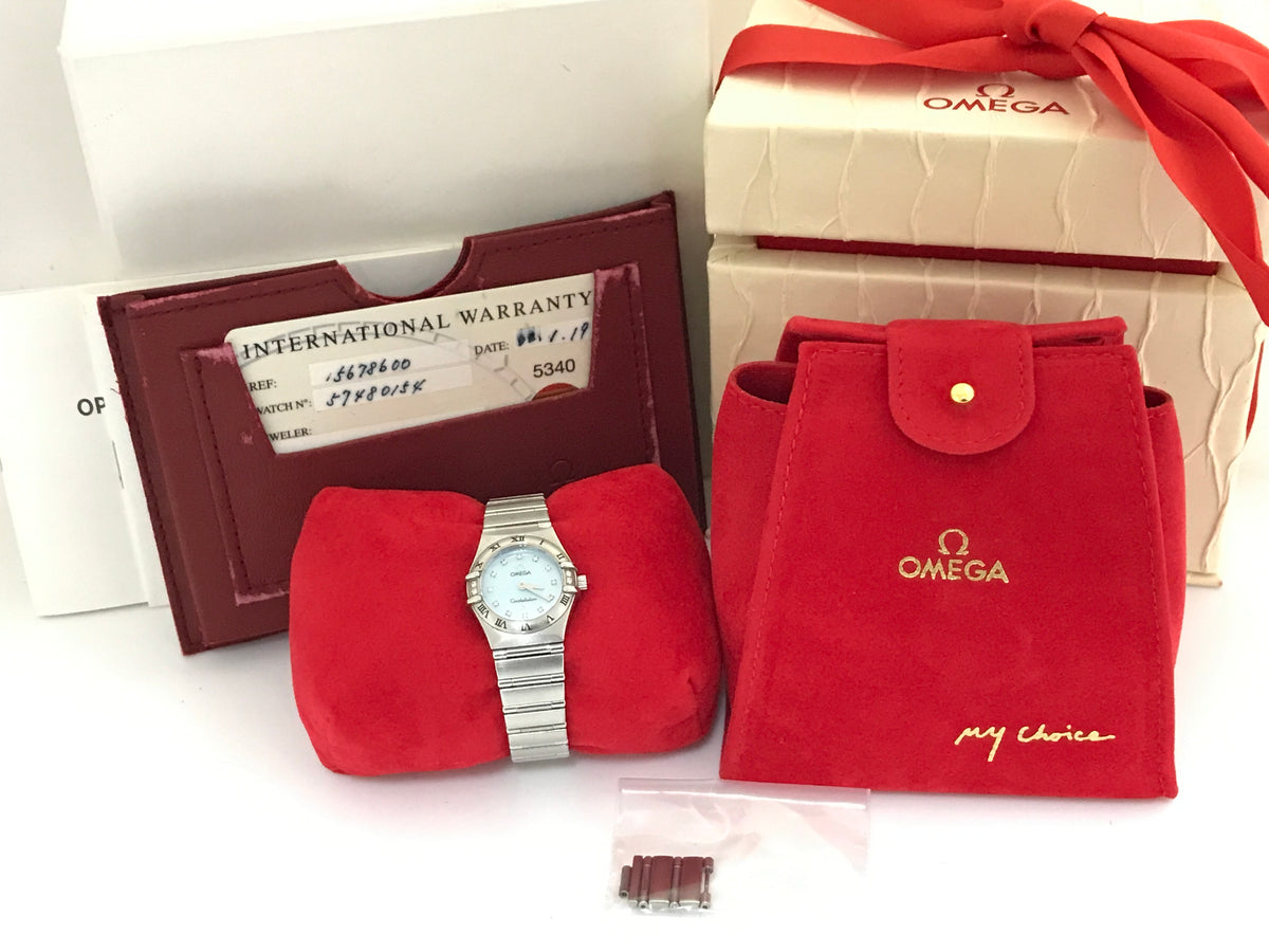 OMEGA Constellation 1567.86 57480154 Shell Dial Women's Watch