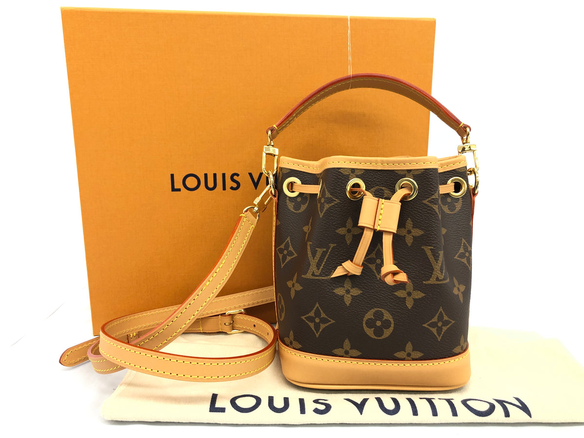 LOUIS VUITTON Monogram Monogram M81266 Nano Noe Shoulder Bag