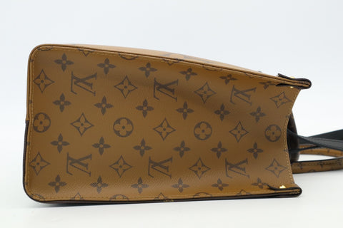 LOUIS VUITTON M45321 Reverse On The Go-MM Monogram Giant RFID Tote Bag