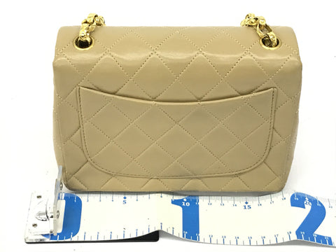 CHANEL lambskin lambskin mini matelasse shoulder shoulder bag