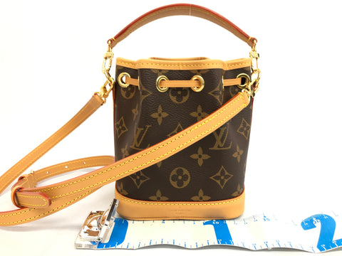 LOUIS VUITTON Monogram Monogram M81266 Nano Noe Shoulder Bag