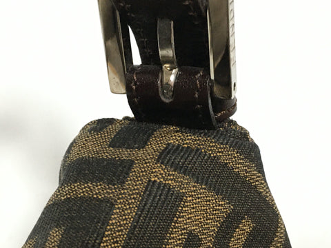 FENDI Zucca Pattern Zucca Mamma One Shoulder Handbag