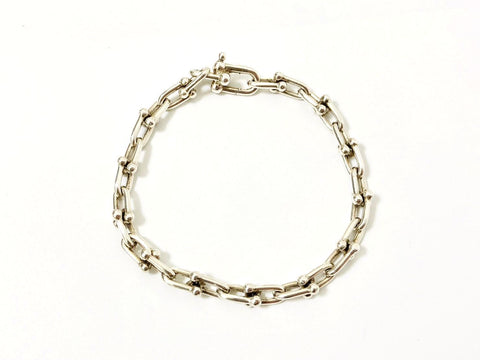 Tiffany&Co. Tiffany Hardware Medium Link Small 925 Bracelet Bracelet・Bangle