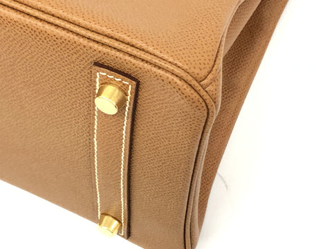 HERMES Birkin Birkin 30 Kushbel Gold GP metal fittings G Handbag