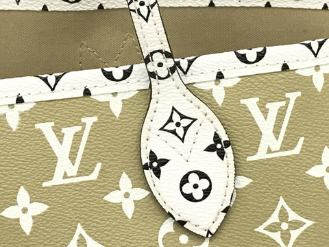 LOUIS VUITTON Giant Neverfull MM M44568 Tote Bag