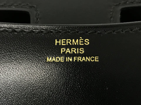 HERMES Constance MINI box calf GP U shoulder bag