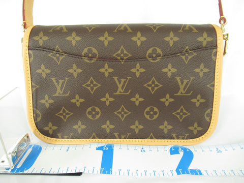 LOUIS VUITTON Monogram Unused Monogram Diane NM PM M46049 Fusha 2way IC Shoulder Bag