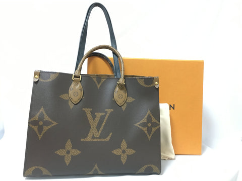 LOUIS VUITTON monogram on the go tote bag tote bag