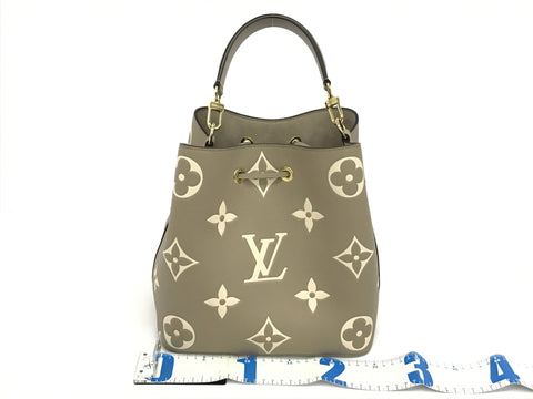 LOUIS VUITTON Monogram Emplant Monogram Emplant Neo Noe MM Handbag