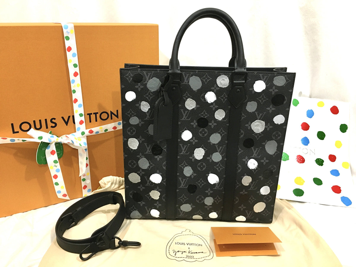 LOUIS VUITTON Monogram Eclipse M46404 LV x YK Sac Plastic Yayoi Kusama Collaboration 2023SS Shoulder Bag