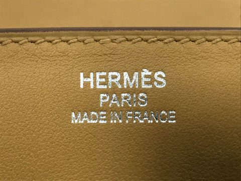HERMES Birkin Unused Birkin 35 Frey Frey Sesame U Engraved Handbag