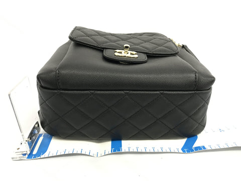 CHANEL matelasse CHANEL matelasse rucksack caviar black GP rucksack