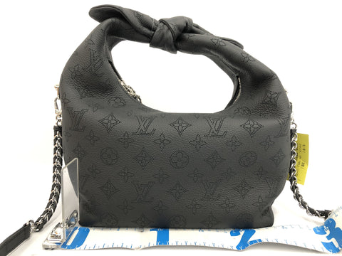 LOUIS VUITTON Mahina Mahina White Knot Shoulder Bag