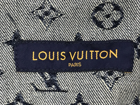 LOUIS VUITTON Virgil Abloh giant denim jacket NIGO collaboration size 46 unused jacket