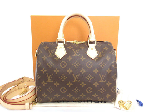 LOUIS VUITTON Monogram Monogram Speedy Bandouliere 25 IC Chip M41113 Handbag