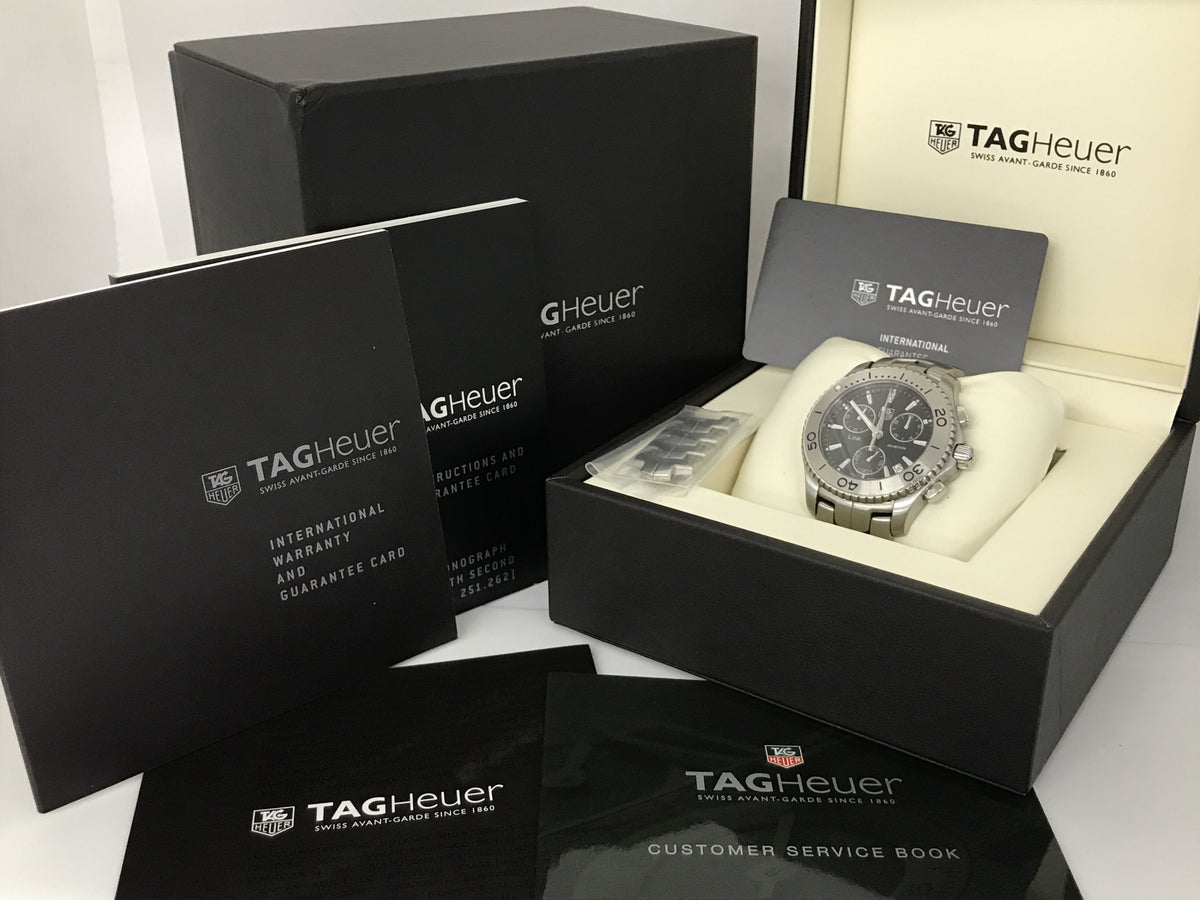 TAG Heuer Link Chrono CJ1110 RUV2959 Men's Watch
