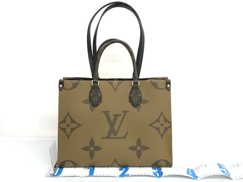 LOUIS VUITTON LV ON THE GO MM HANDBAG