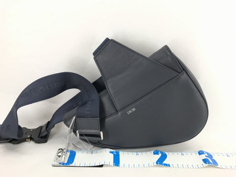 Dior Dior Saddle Bag Navy Shoulder Bag