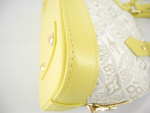 LOUIS VUITTON Louis Vuitton Alma BB M59476 IC Chip Handbag Since1854 Yellow Shoulder Handbag