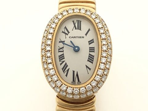 Cartier Mini Baignoire 2368 362219MG Women's Watch