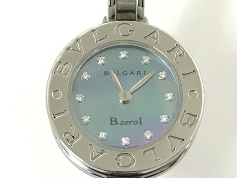 BVLGARI Bulgari Bulgari BZ22BSS D130309 blue shell dial ladies watch