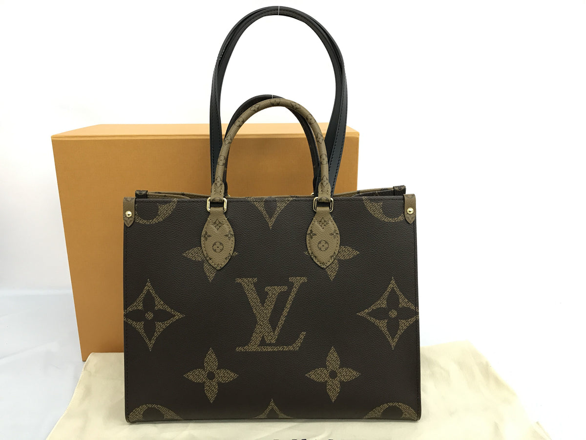 LOUIS VUITTON LV ON THE GO MM HANDBAG