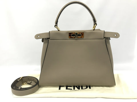 Fendi peekaboo tortoiseshell frame handbag