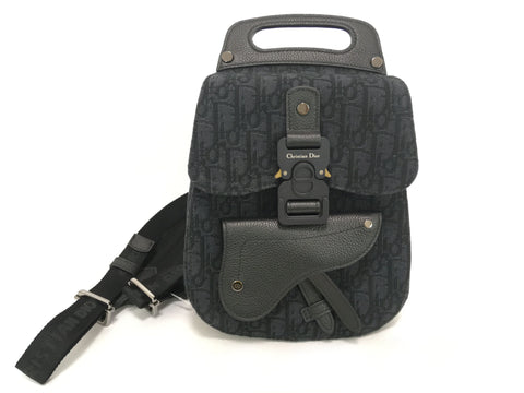 Dior Dior Mini Saddlebag Pack Rucksack