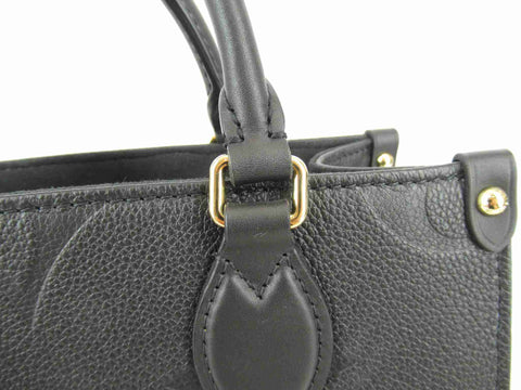 LOUIS VUITTON Louis Vuitton on the go pm noir handbag