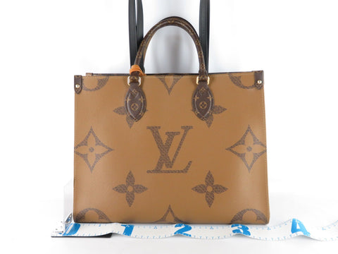 LOUIS VUITTON Louis Vuitton On The Go MM Monogram Reverse M45321 New Handbag