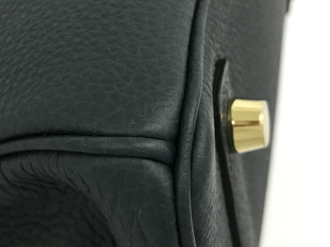 HERMES Birkin 25 6O gold hardware Togo U engraving handbag