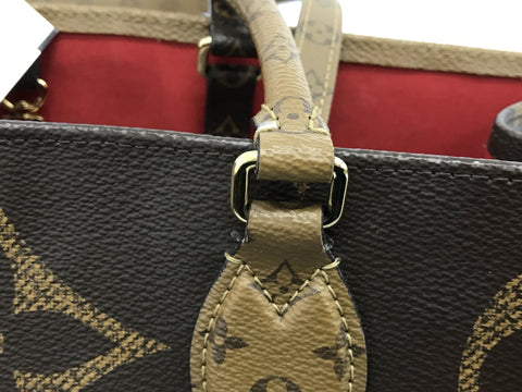 LOUIS VUITTON monogram on the go tote bag tote bag