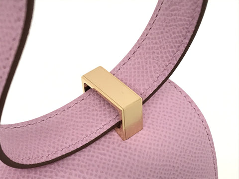 HERMES Constance Vaux Epson Mauve Silvestre PG U shoulder bag