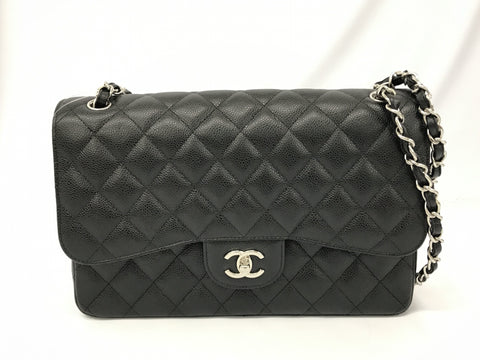 CHANEL matelasse matelasse 30 W flap caviar skin black PHW A58600 19874462 with seal with card shoulder bag