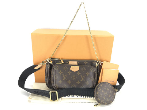 LOUIS VUITTON Monogram Monogram Multi Pochette Accessoire Handbag