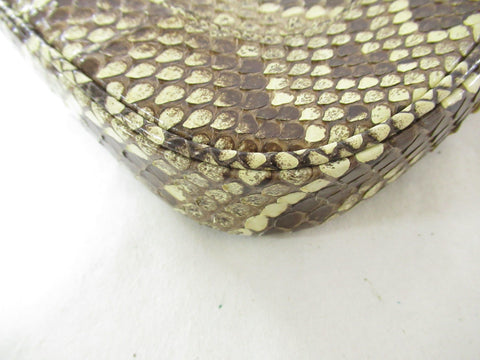 GUCCI Gucci Jackie 636709 2WAY python shoulder shoulder bag shoulder bag