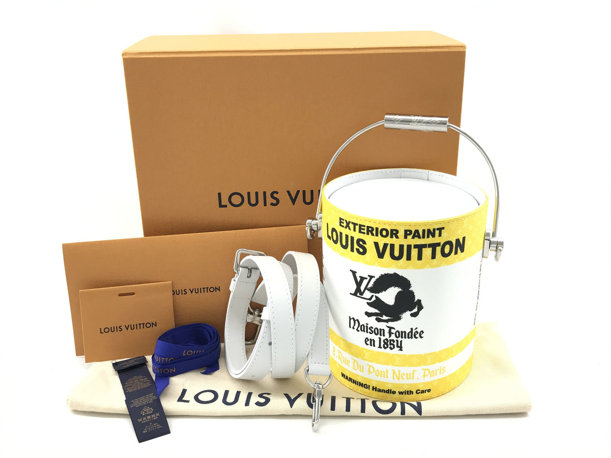 LOUIS VUITTON Louis Vuitton paint can 2WAY handbag Virgil Abloh new article unused handbag