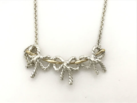 Tiffany & Co. Tiffany Triple Ribbon Necklace 925 x 750 Necklace